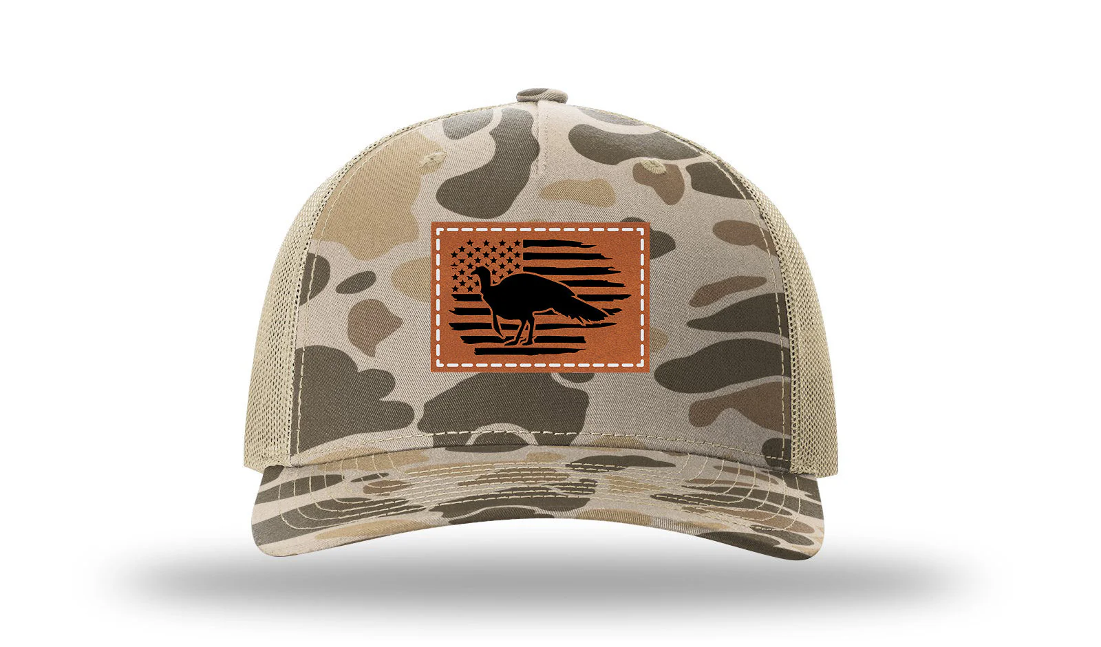 Turkey Flag Leather Patch Richardson 112PFP Hat - Image 8