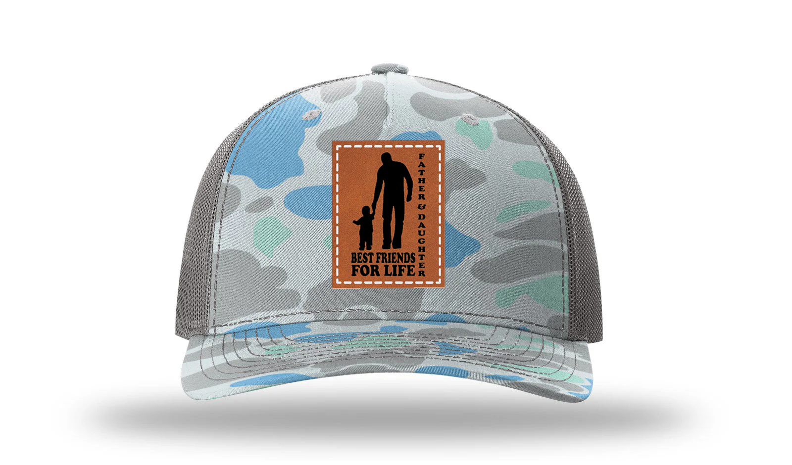 Father and Daughter Best Friends for Life Leather Patch Richardson 112PFP Hat - Image 16