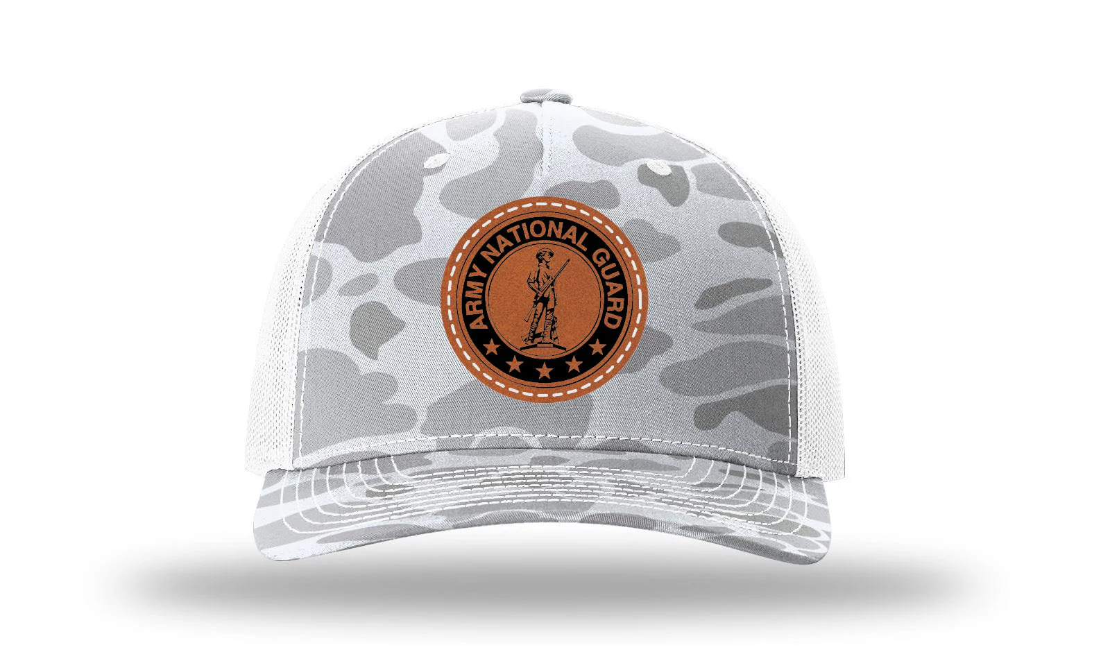 National Guard Leather Patch Richardson 112PFP Hat - Image 4