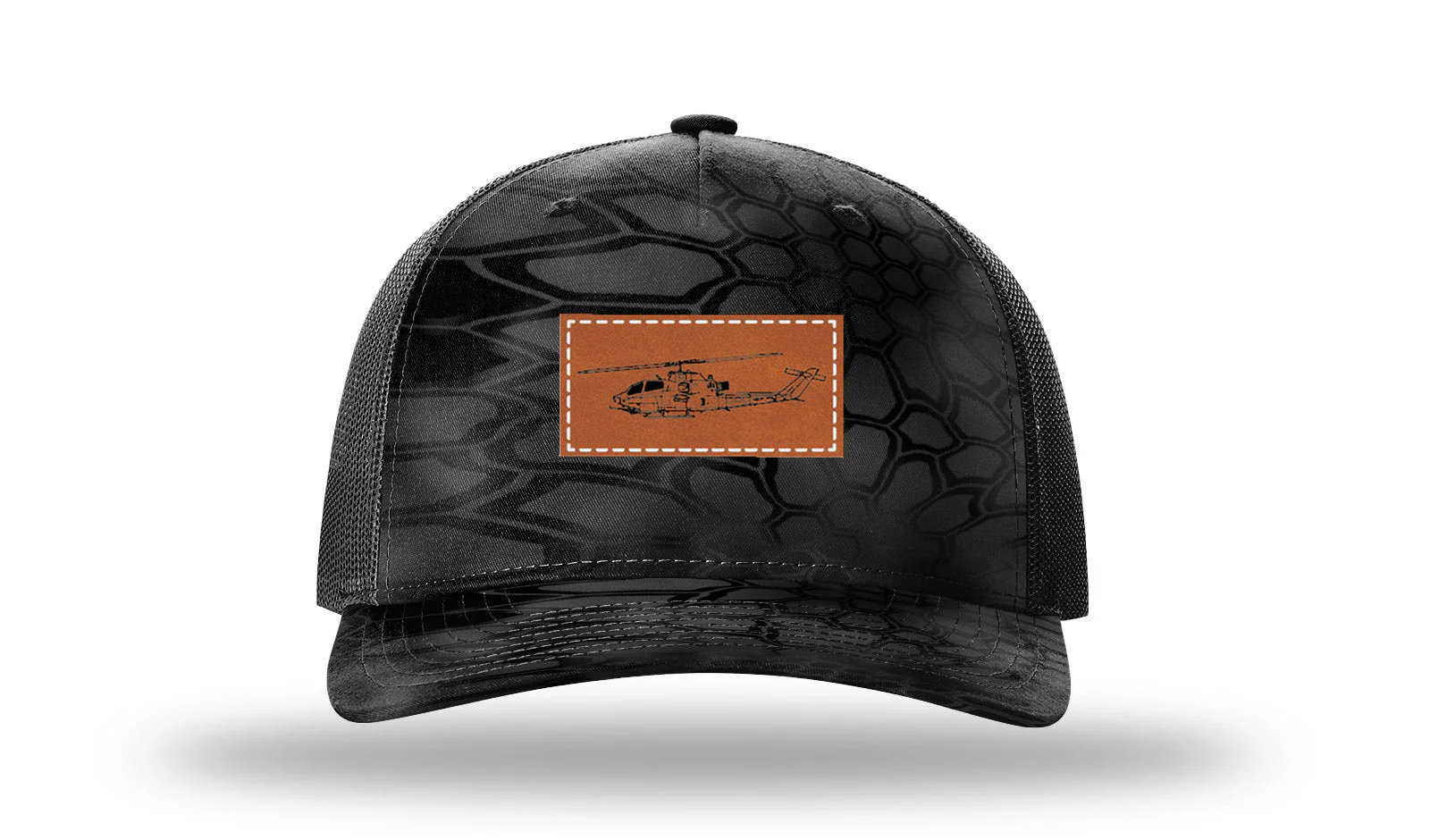 Cobra Leather Patch Richardson 112PFP Hat - Image 10