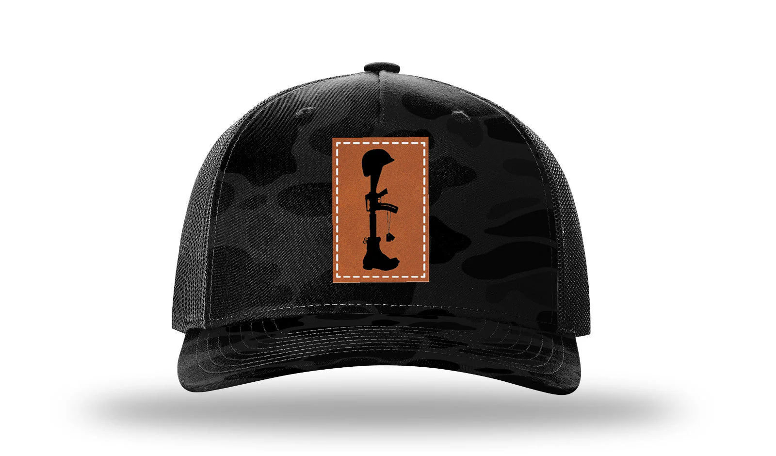 Soldiers Cross Leather Patch Richardson 112PFP Hat - Image 15