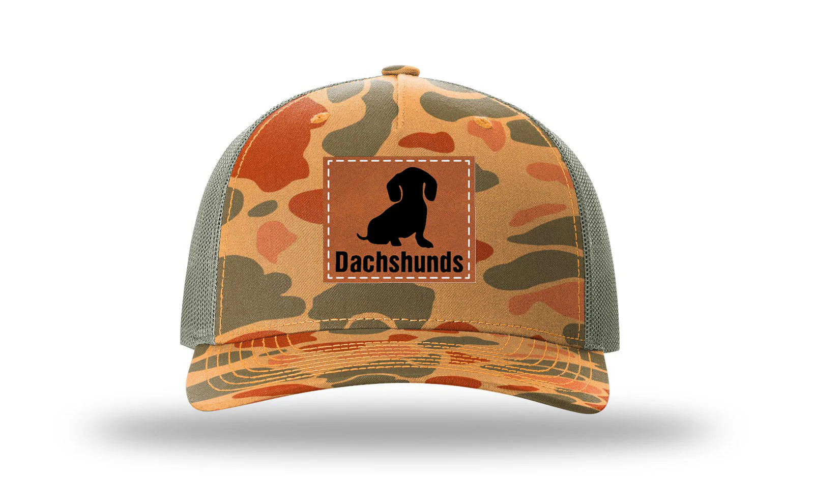 Dachshunds Leather Patch Richardson 112PFP Hat - Image 17