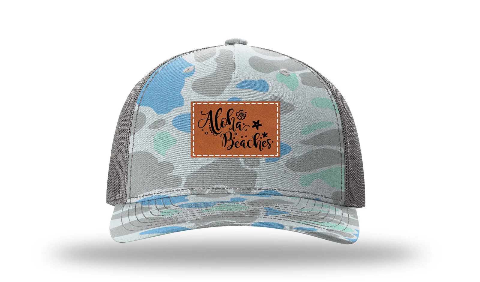 Aloha Beaches Leather Patch Richardson 112PFP Hat - Image 16