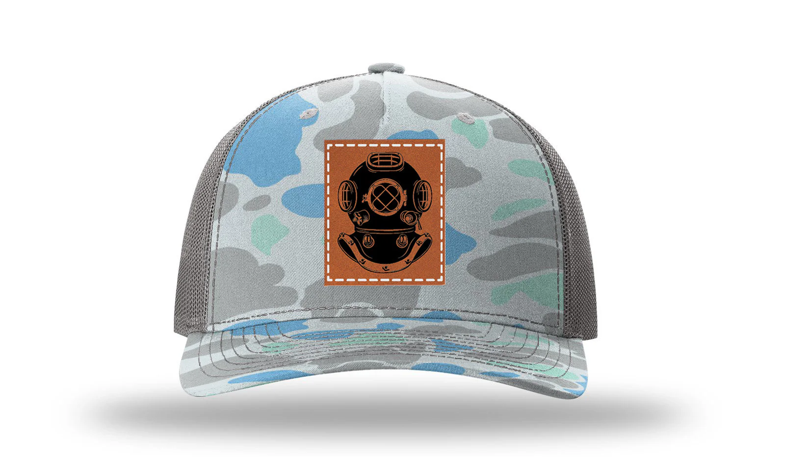 Dive Helmet Leather Patch Richardson 112PFP Hat - Image 16