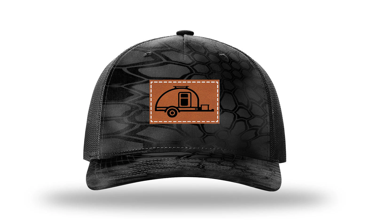 Camper Leather Patch Richardson 112PFP Hat - Image 10