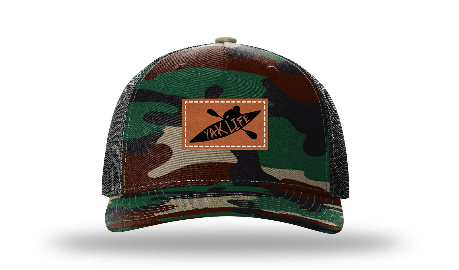 Yak Life Leather Patch Richardson 112PFP Hat - Image 6
