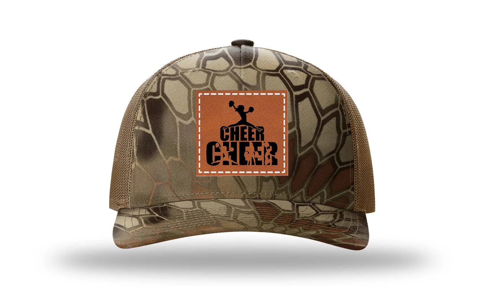Cheer Leather Patch Richardson 112PFP Hat - Image 9
