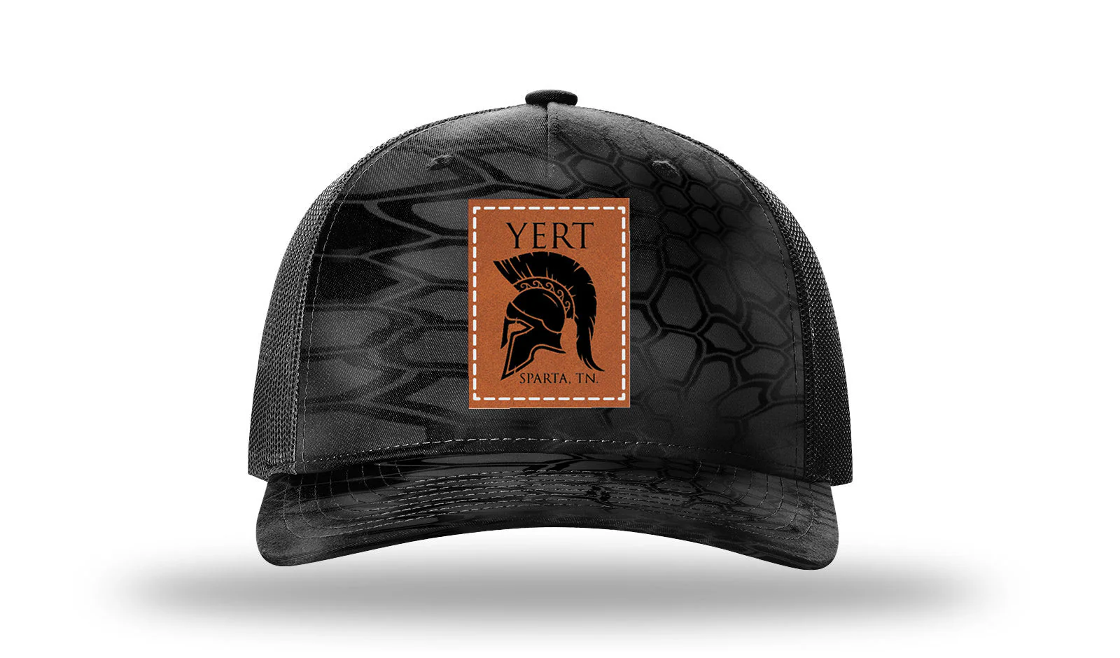 Yert Leather Patch Richardson 112PFP Hat - Image 10