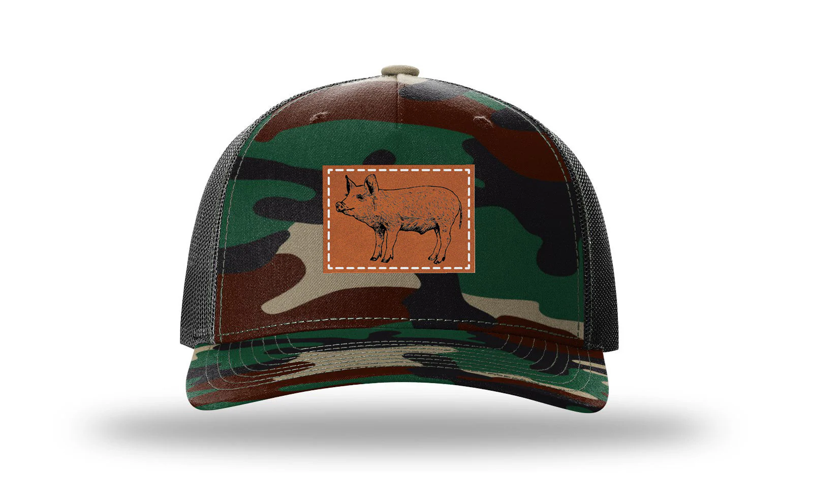 Pig Leather Patch Richardson 112PFP Hat - Image 6