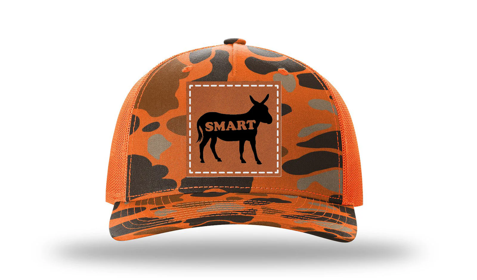 Smart A*s Leather Patch Richardson 112PFP Hat - Image 3
