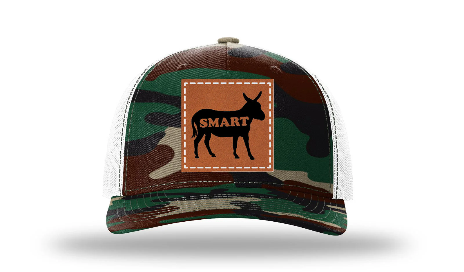 Smart A*s Leather Patch Richardson 112PFP Hat - Image 7